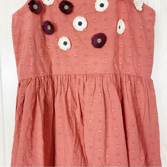 Madewell | Embroidered Sunflower Cami Dress Size Small - Picture 5 of 10